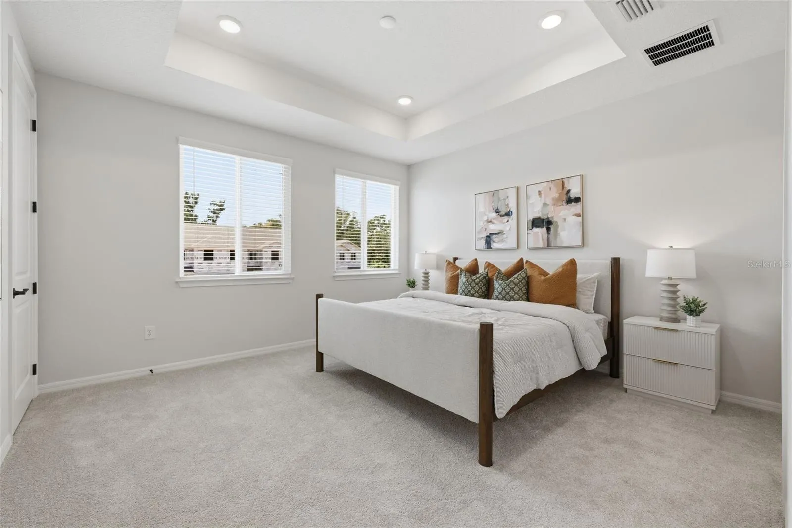 Primary bedroom - model home
