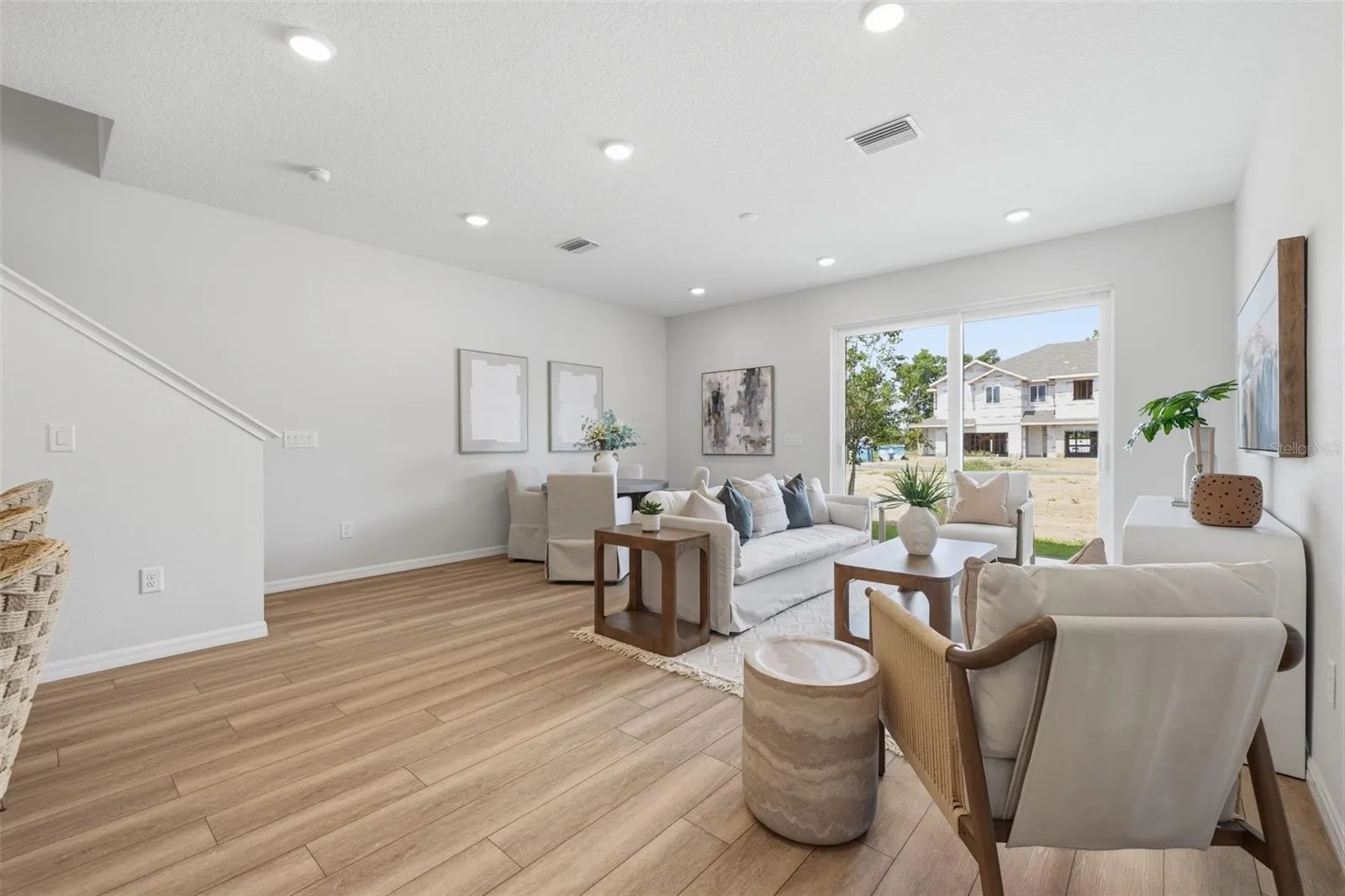Great room - model home