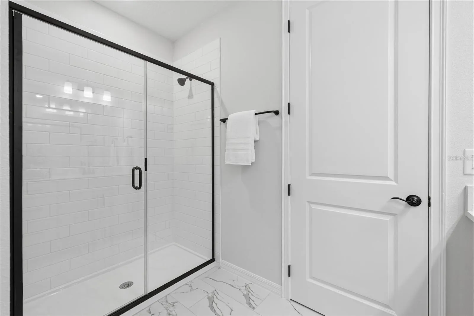 Primary bathroom - model home