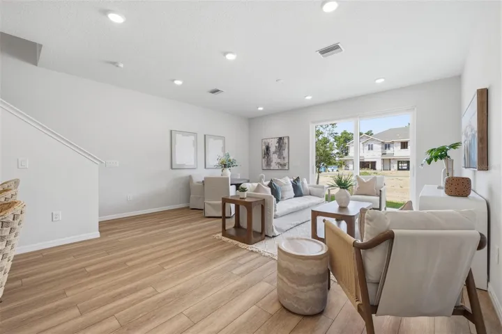 Great room - model home