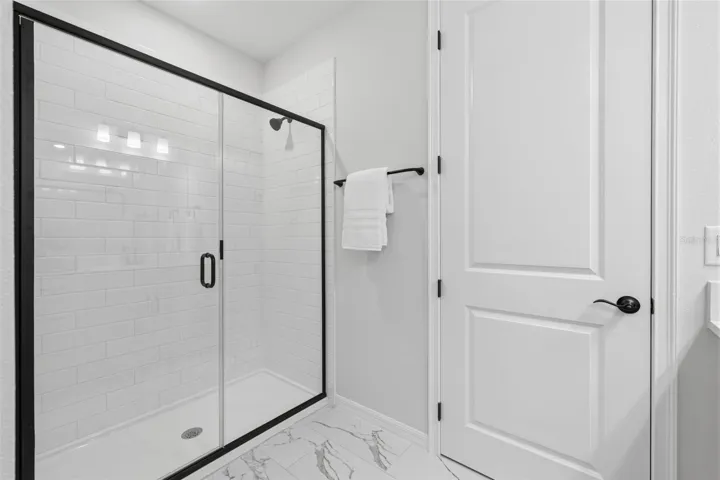 Primary bathroom - model home