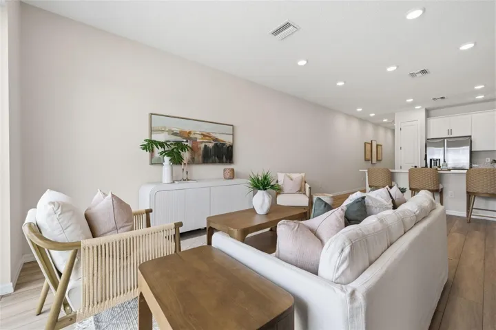 Great room - model home