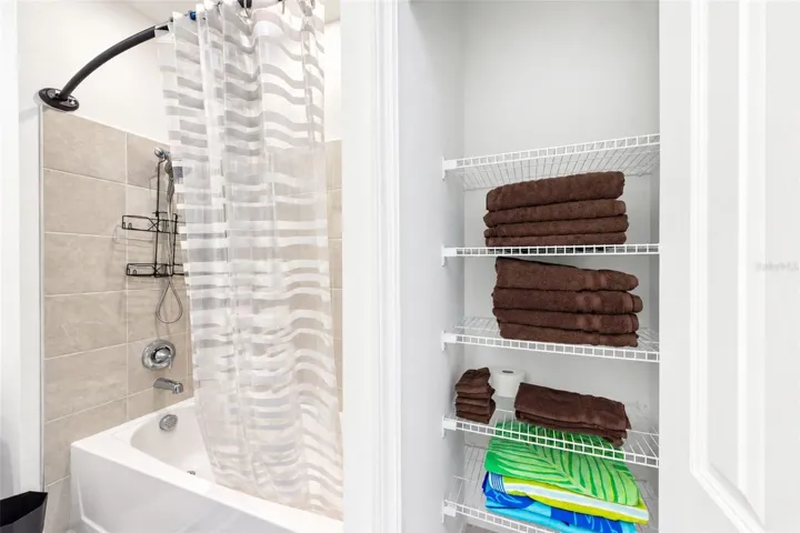 Guest Bath with Additional Linen Closet