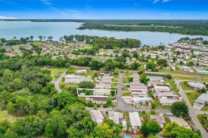 Aerial Outline of Property