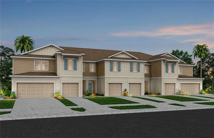 Exterior Design. Artistic rendering for this new construction home. Pictures are for illustrative purposes only. Elevations, colors and options may vary.