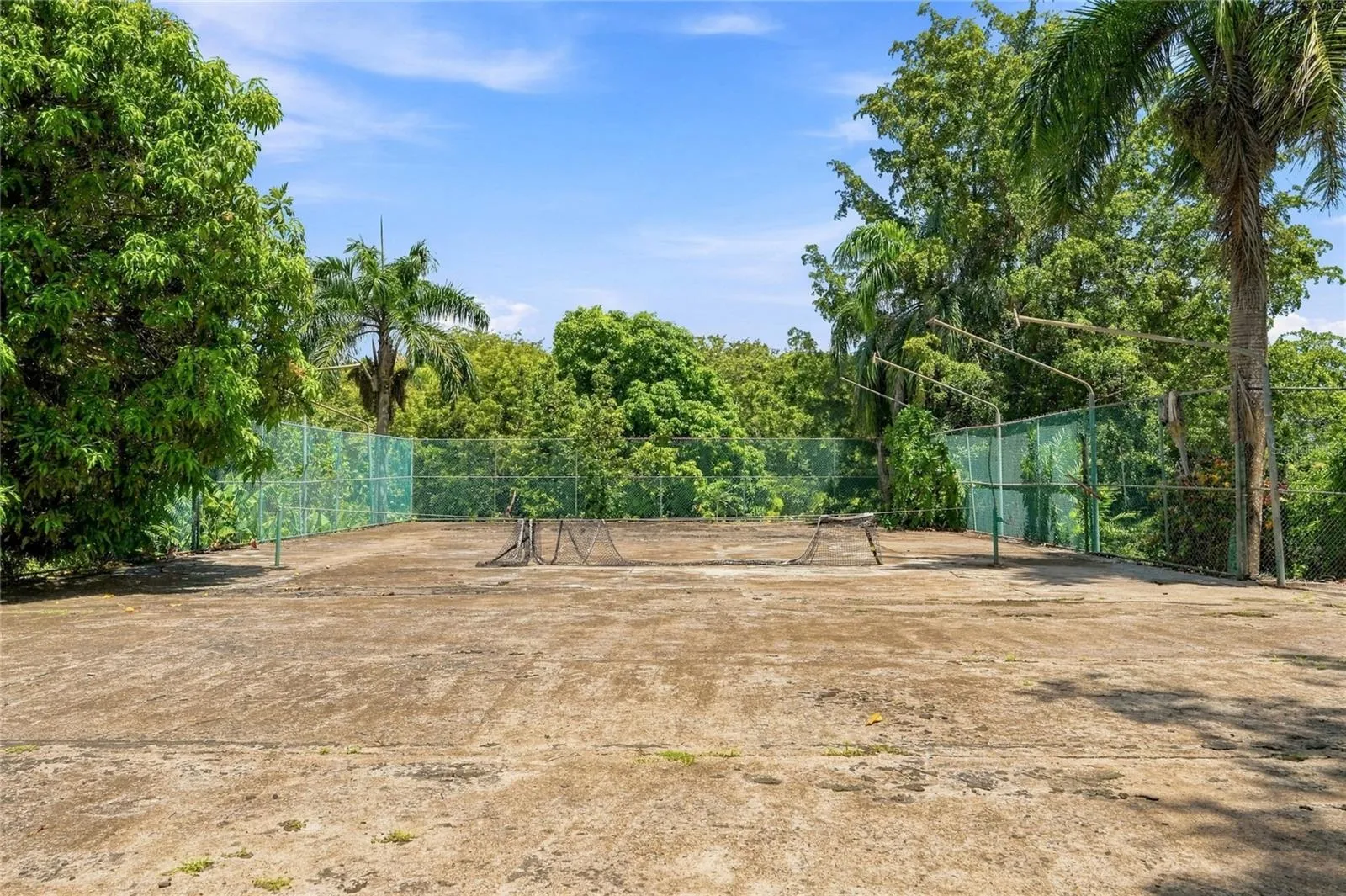 Tennis court ( needs repair resurfacing)