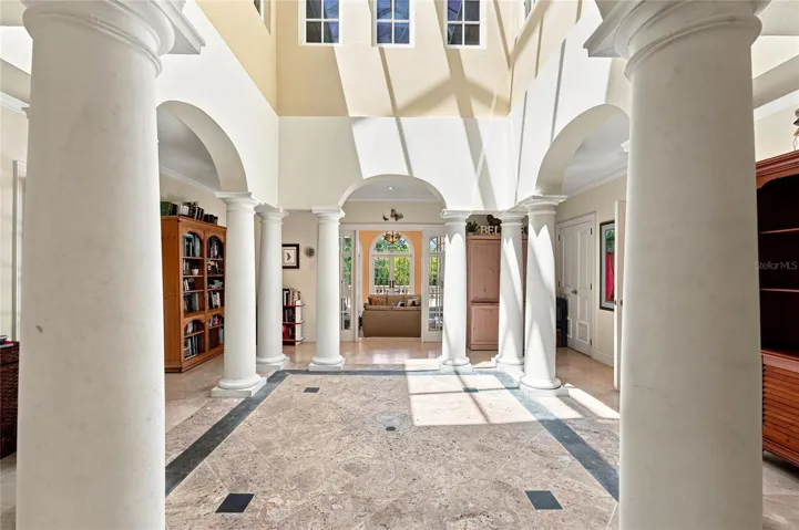 Central courtyard