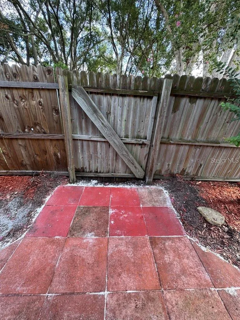 Fenced Backyard