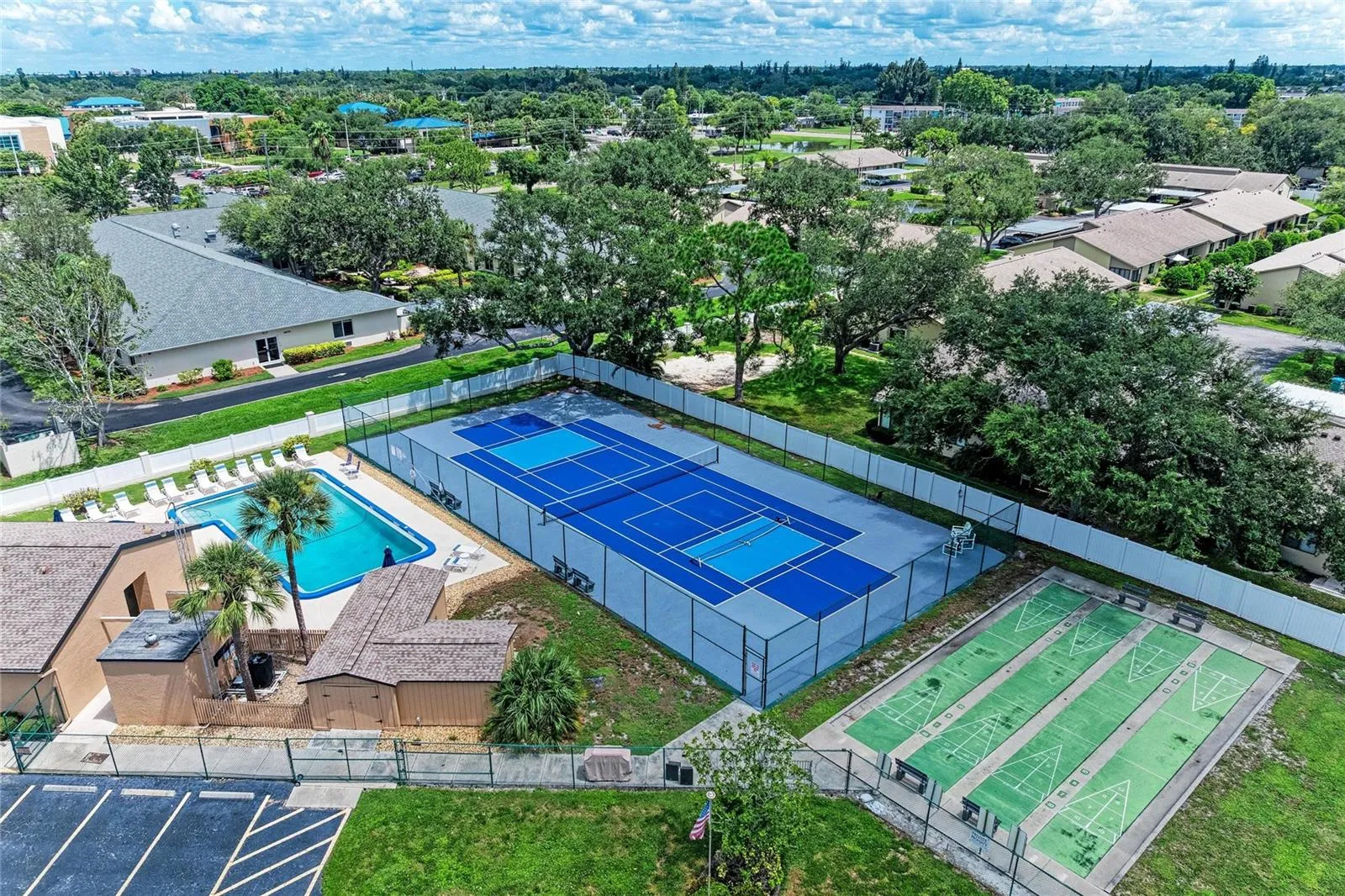 club house and activity area