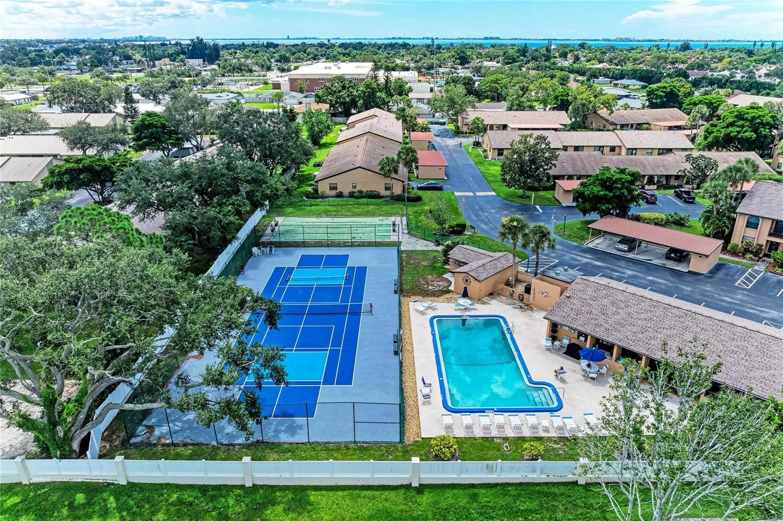 club house and activity areas