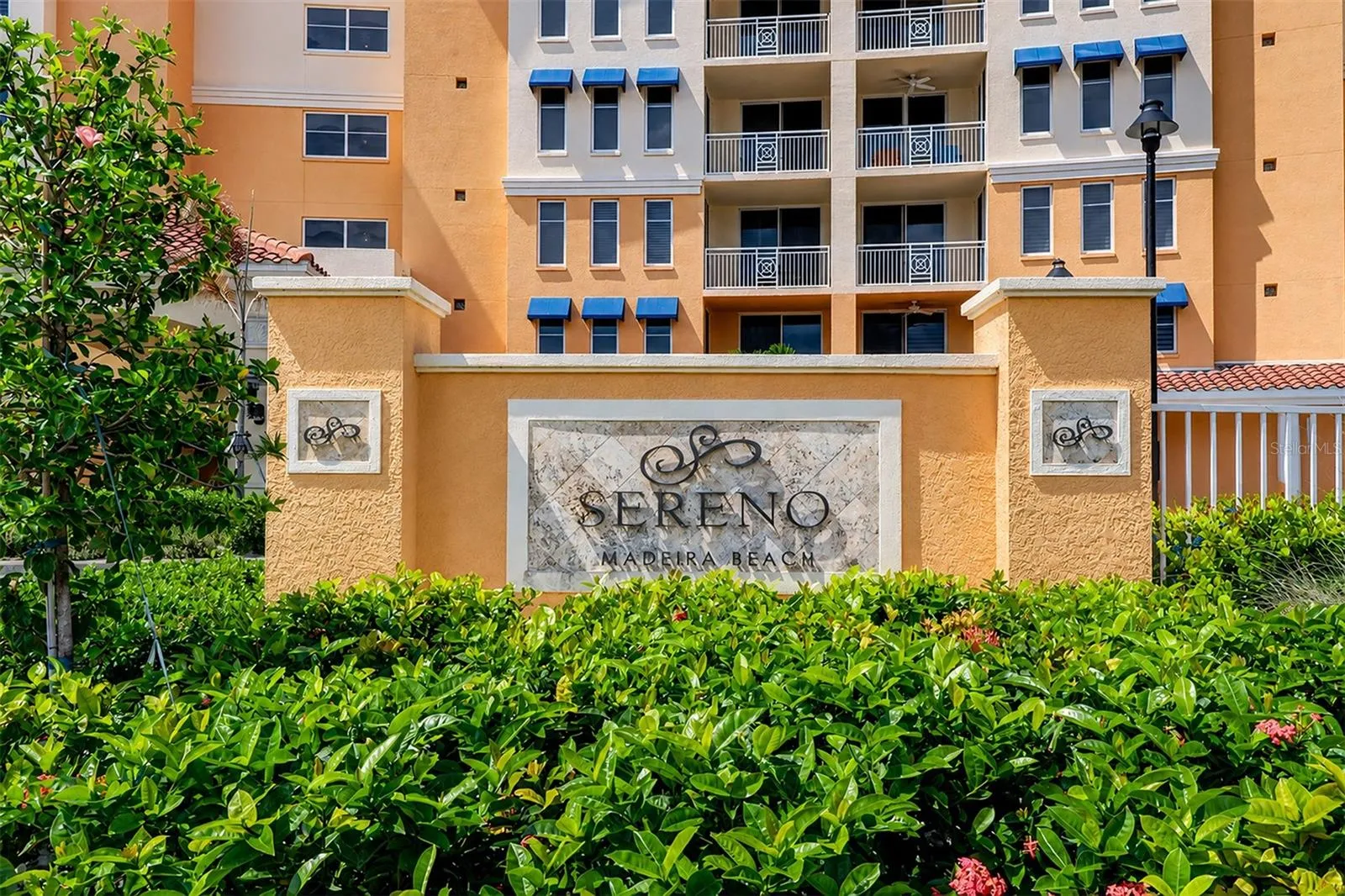 .. The Word Sereno primarily means Calm, Serene , Tranquil or a Peaceful Environment. The Sereno Residence # 404 is located at 15208 Gulf Blvd Madeira Beach Fl, 33708..