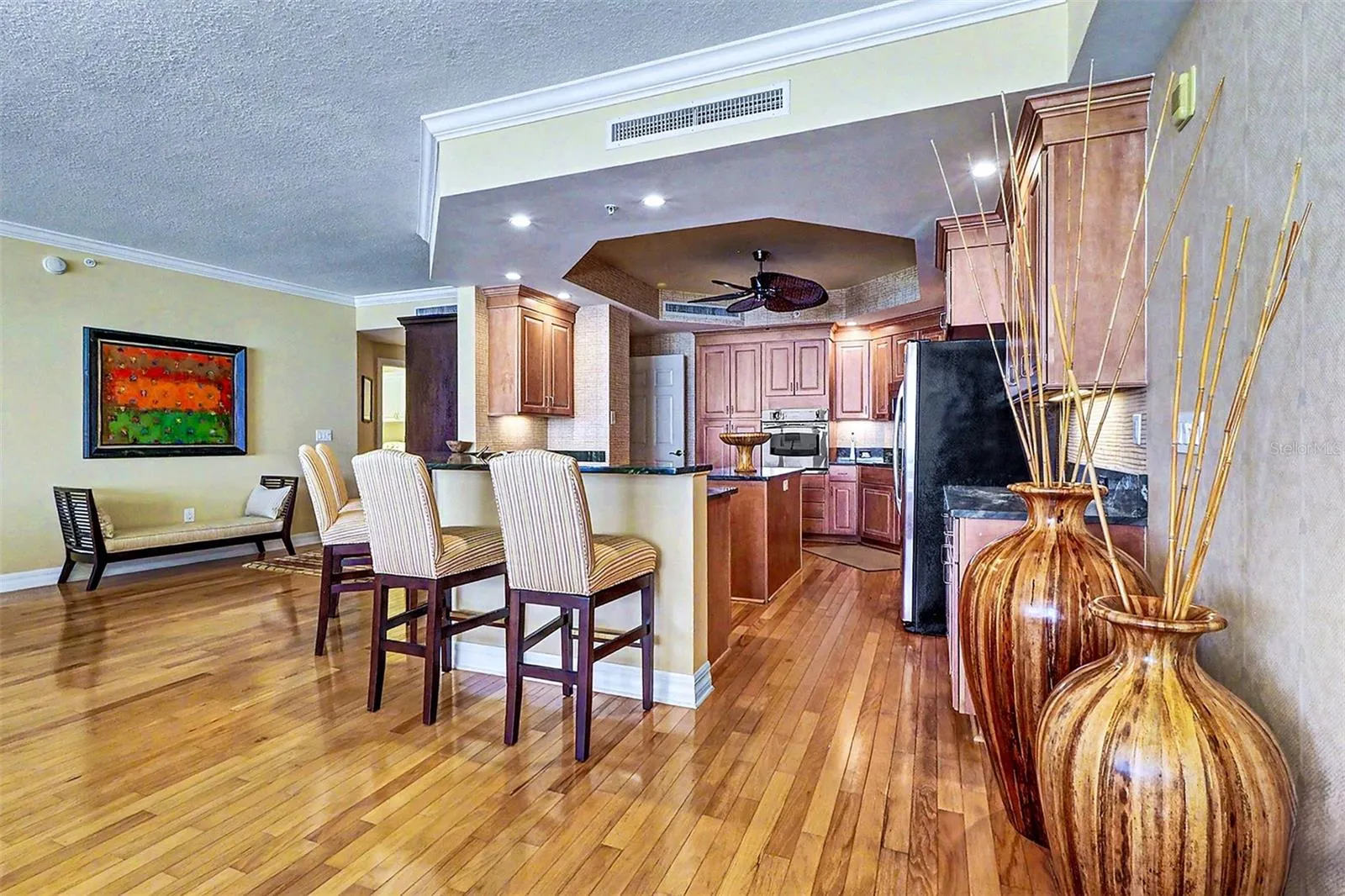 ... Kitchen Shot From Dining Area..