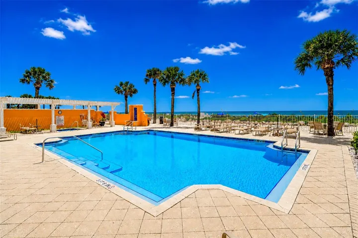 ... Relaxing Views of the Gulf From Your Heated Pool &amp; Spa Area..