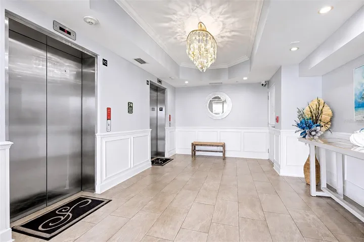 ... Unit 404 is Accessed from Main Lobby - Center of Complex.. Lobby's Were Remodeled during 2025 Beatification  project at the Sereno. NOTE: Two Elevators. One Goes to all 6 Floors - The Other is Dedicated to the 2nd Floor For Quick Clubhouse &amp; Workout Facility.