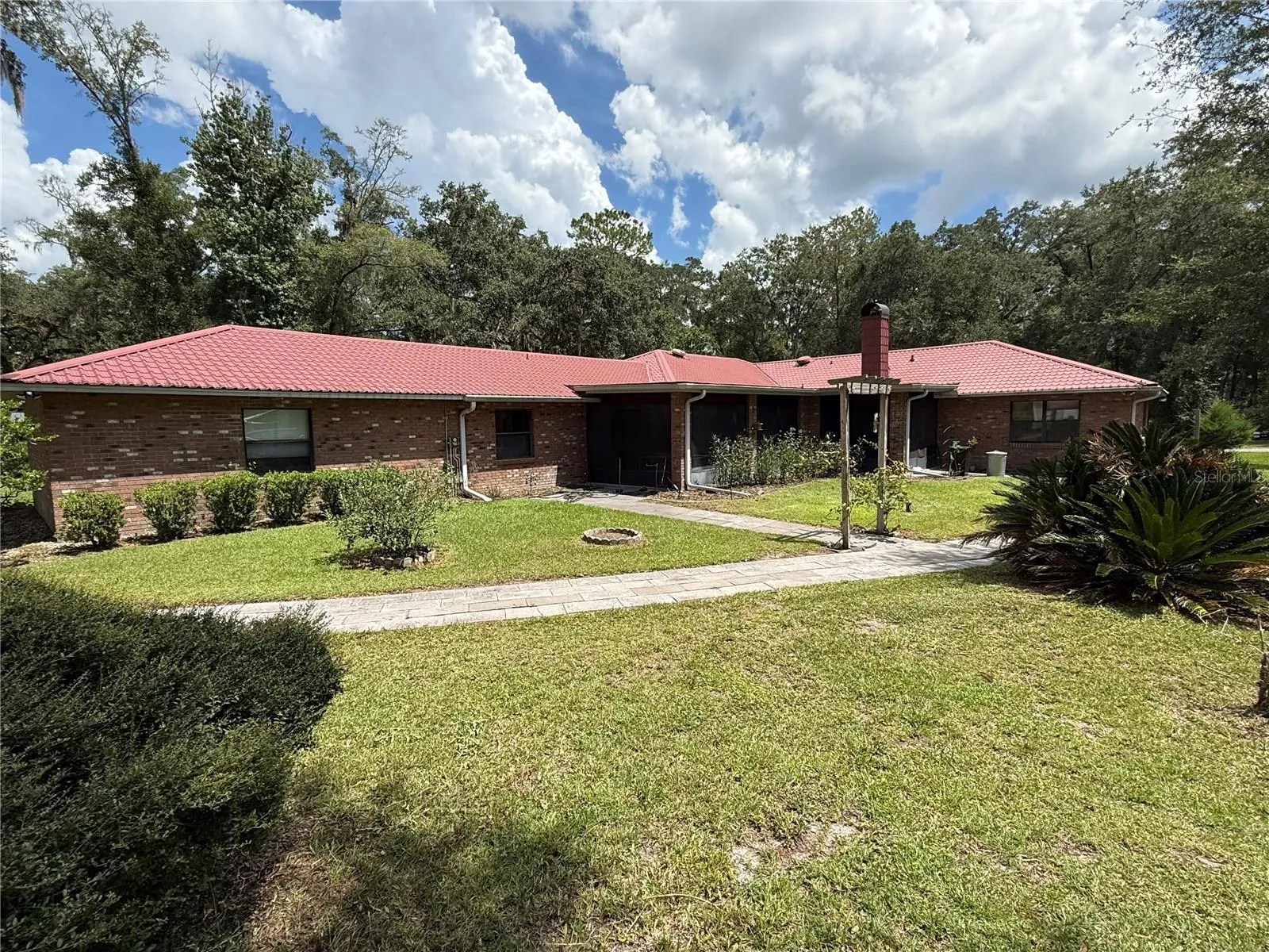 Front Elevation of Home.