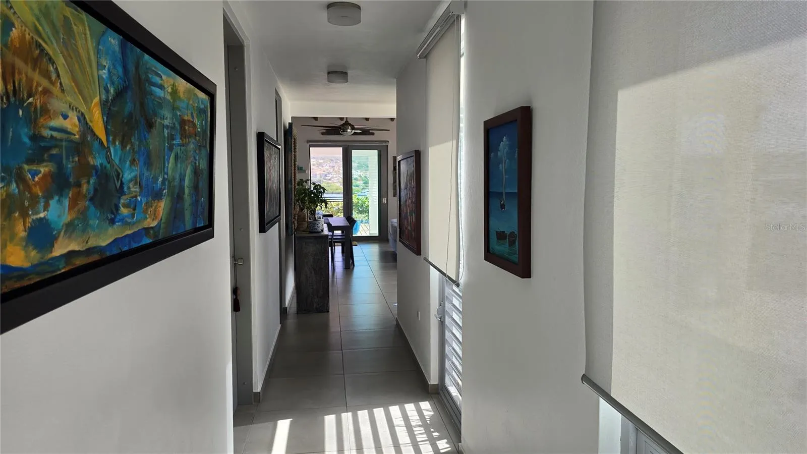 Hallway, Bedrooms to Great Room