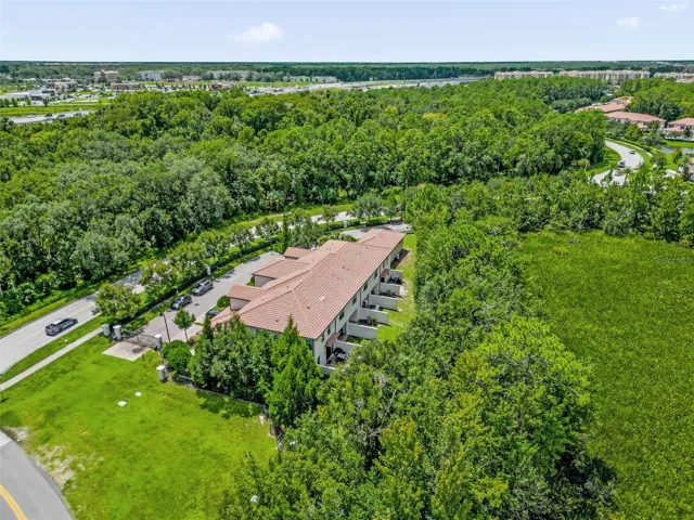 Aerial view of the community