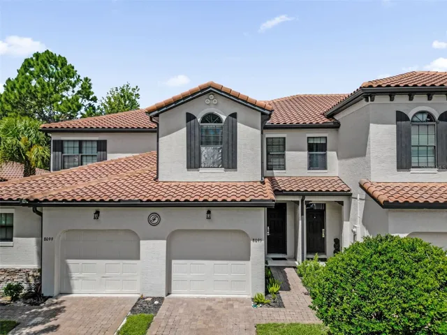 Aerial view of the property