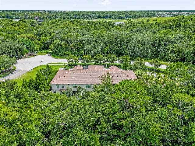 Aerial view of the community