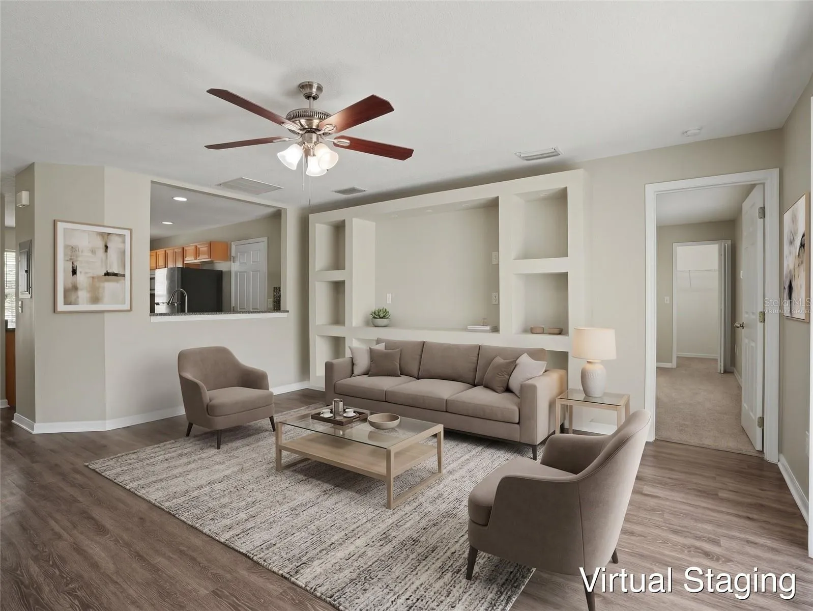 virtually staged