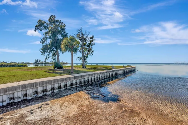 Neighboring Windrush community area overlooking Gulf.