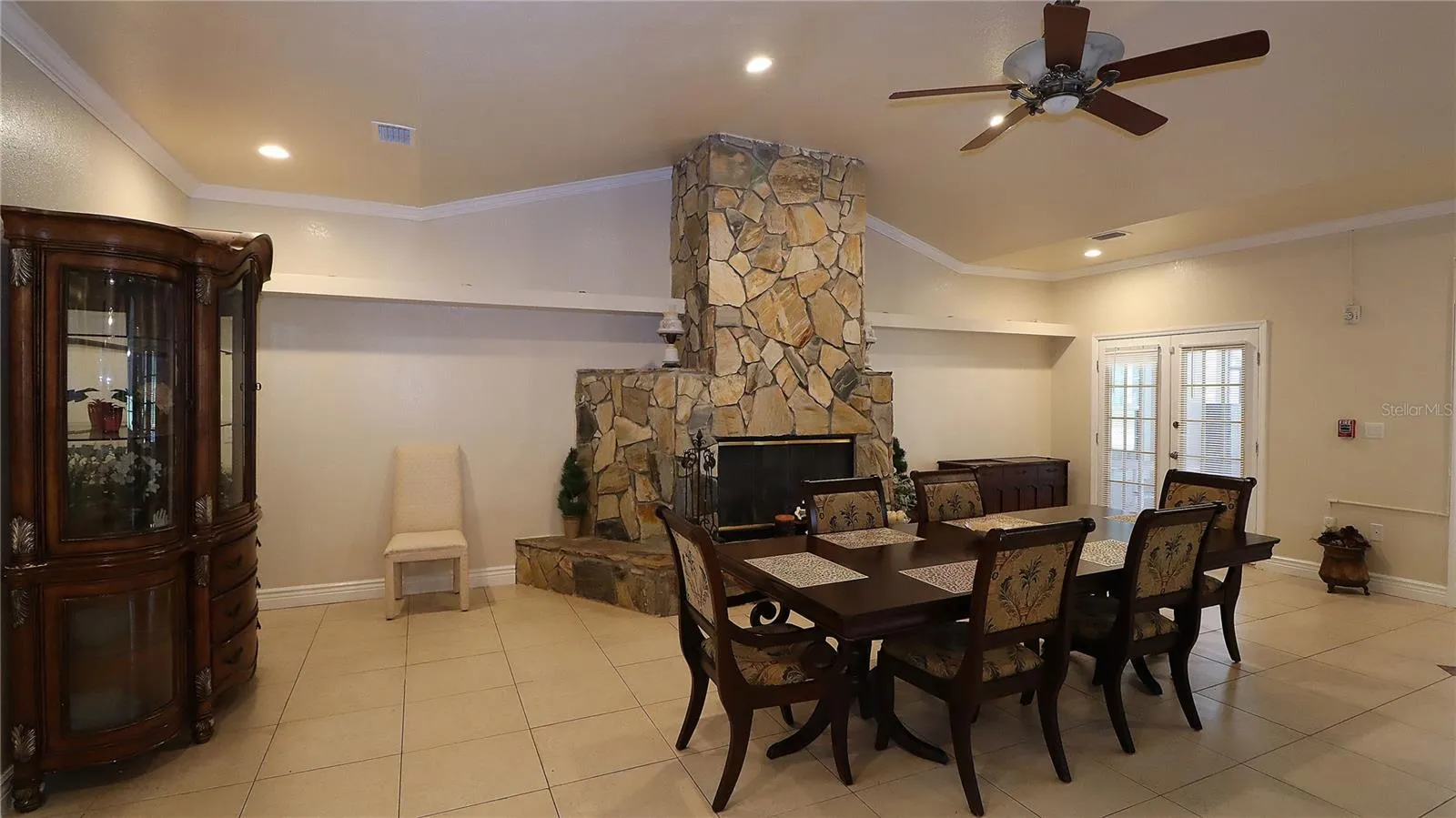and massive dining room...
