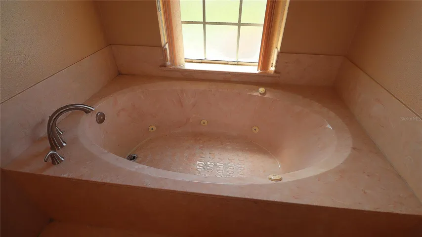 jetted tub and...