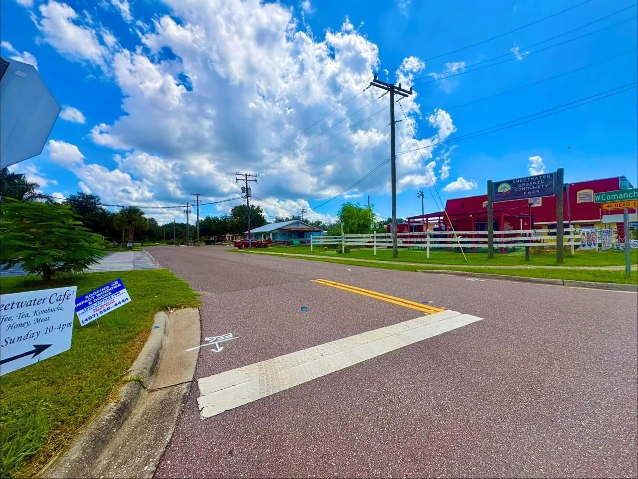 Main building and Corner lot Hanley Rd