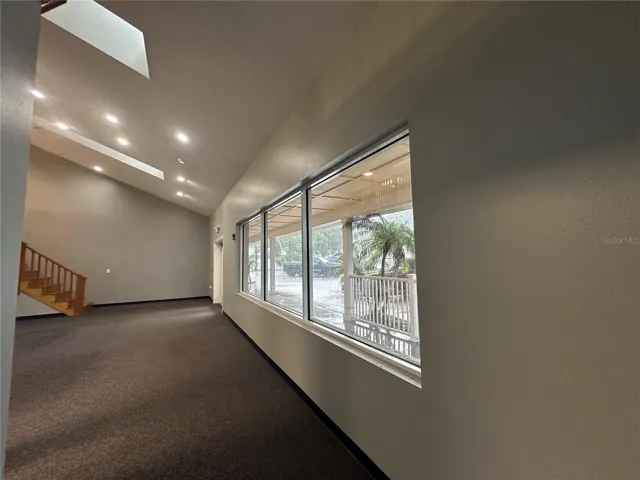Front window & view