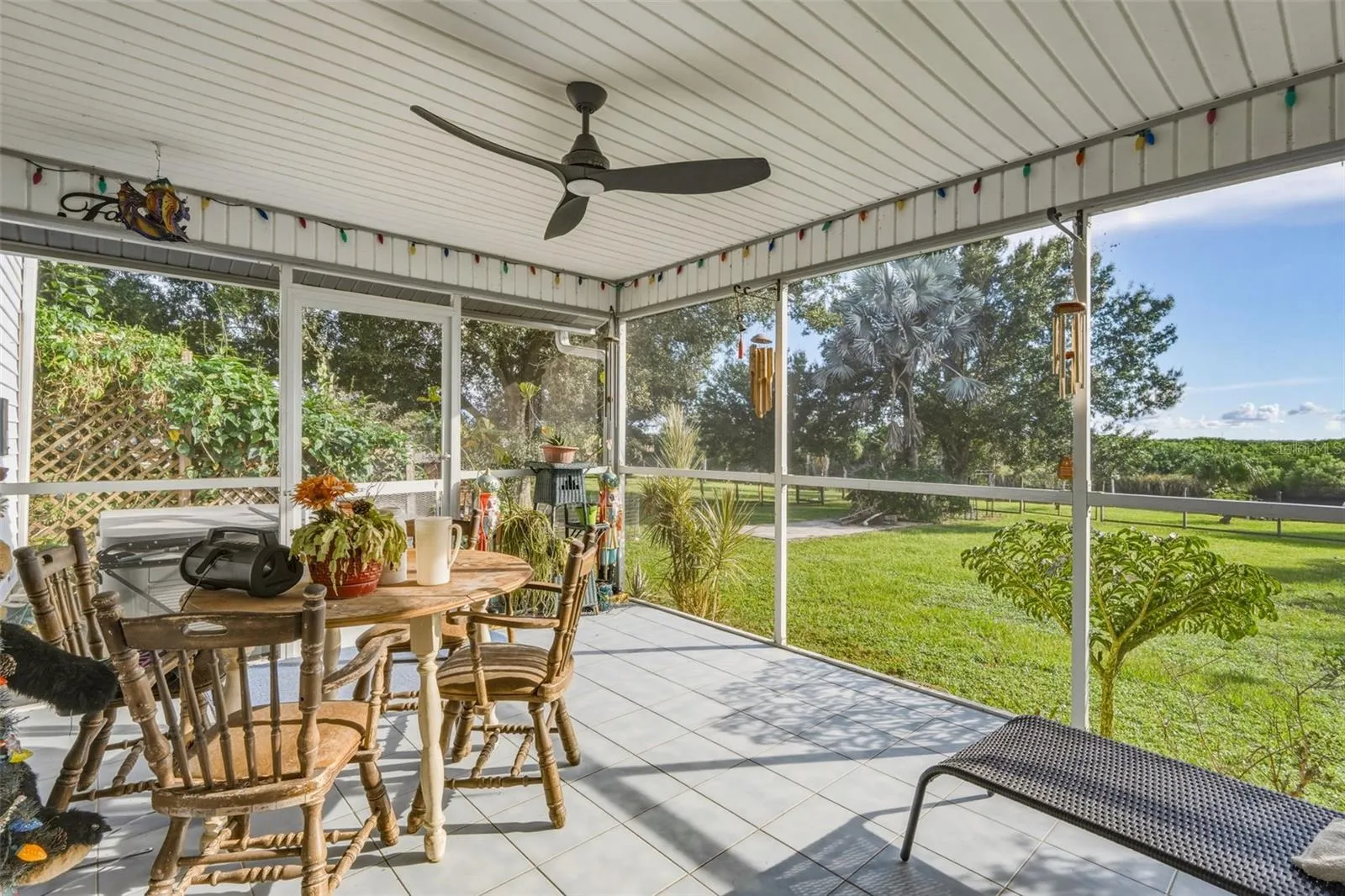 Screened Lanai With Perfect Cross Breezes &amp; Water Views