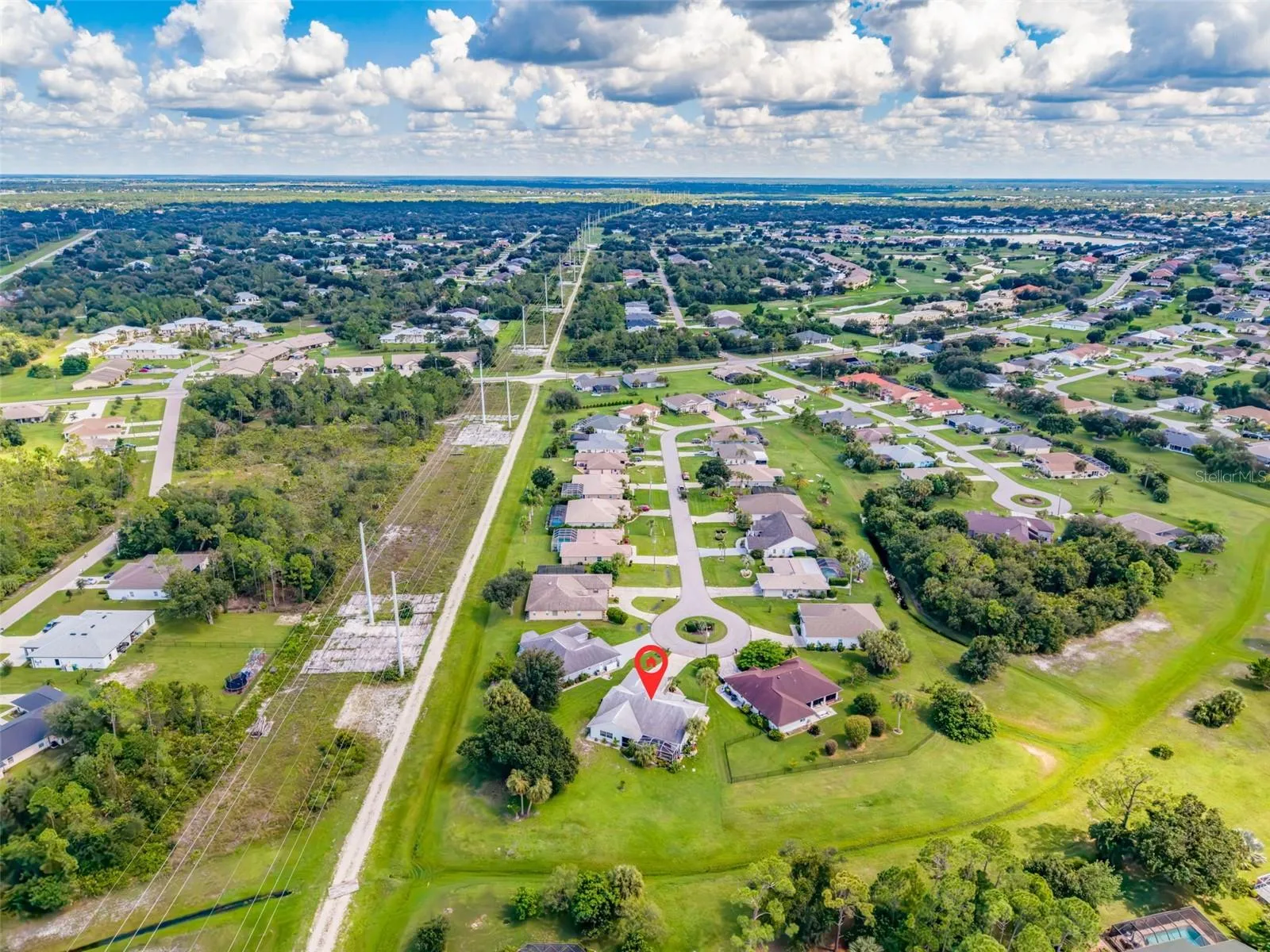 Aerial of Surround Neighborhood