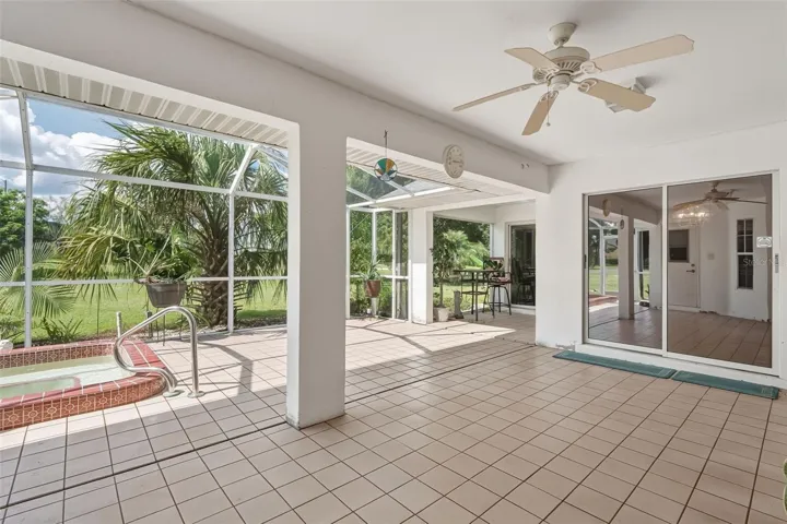 Spacious Lanai with Oversized In-Ground Spa