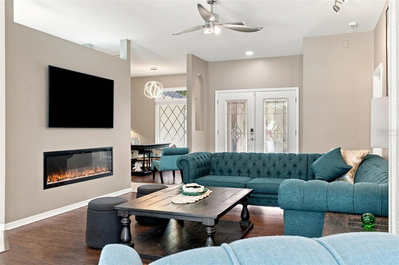 Virtually StagedLiving room