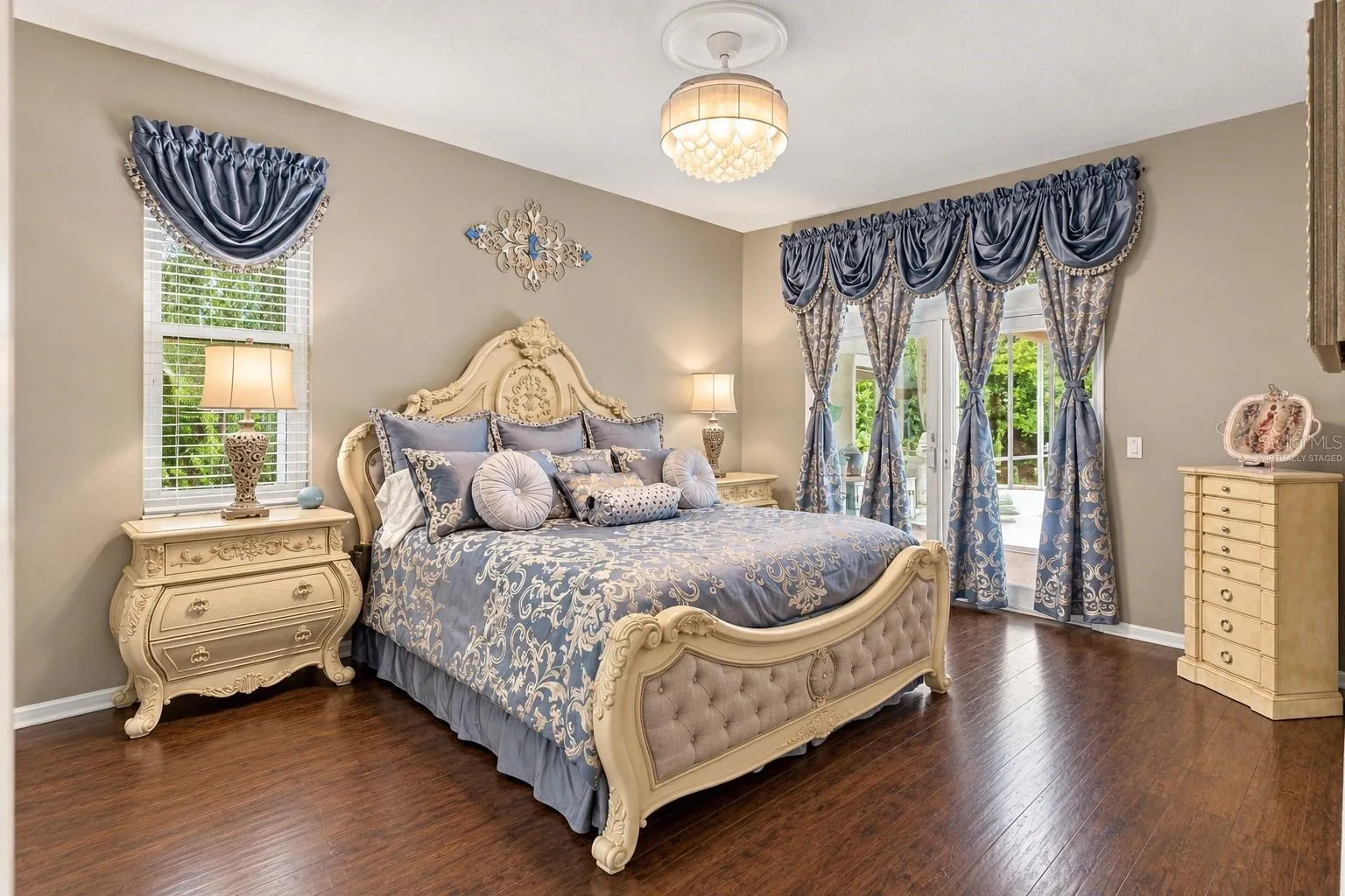 Virtually StagedPrimary bedroom