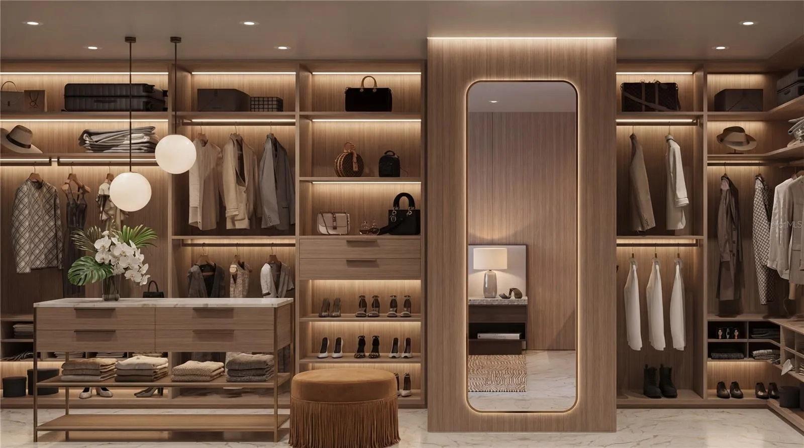 Primary Walk-In Closet