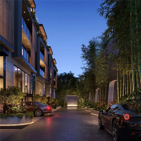 Private courtyard