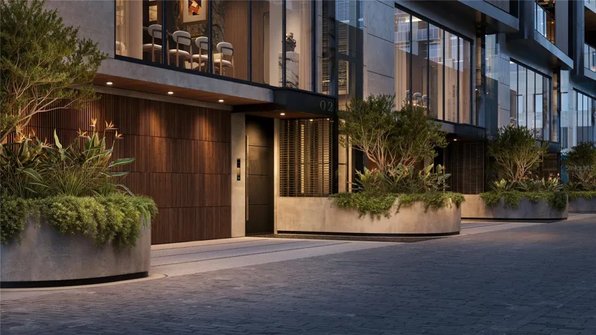 Residence front facade