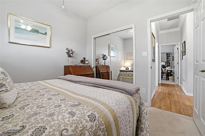 Guest Room with double closet