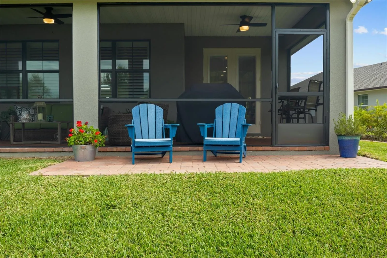 Rear Patio