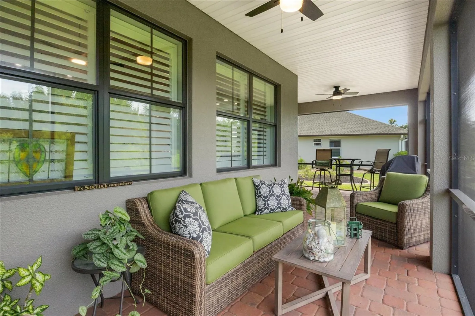 Back Screened Patio