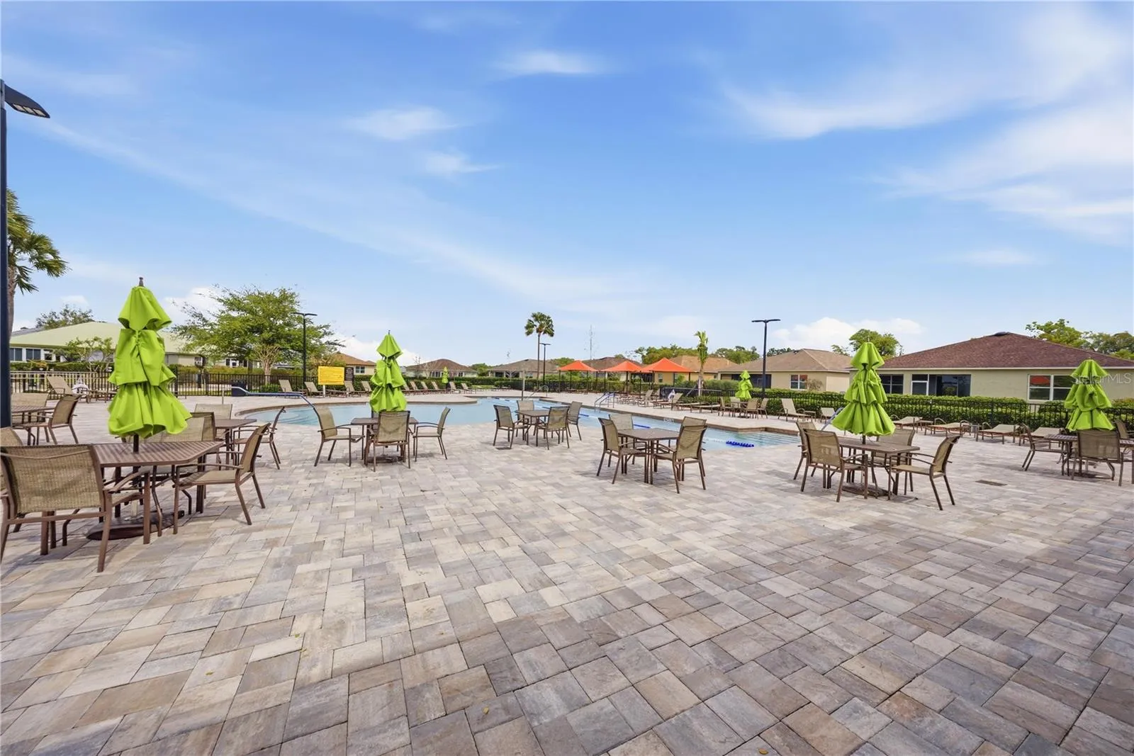 Community Pool Deck
