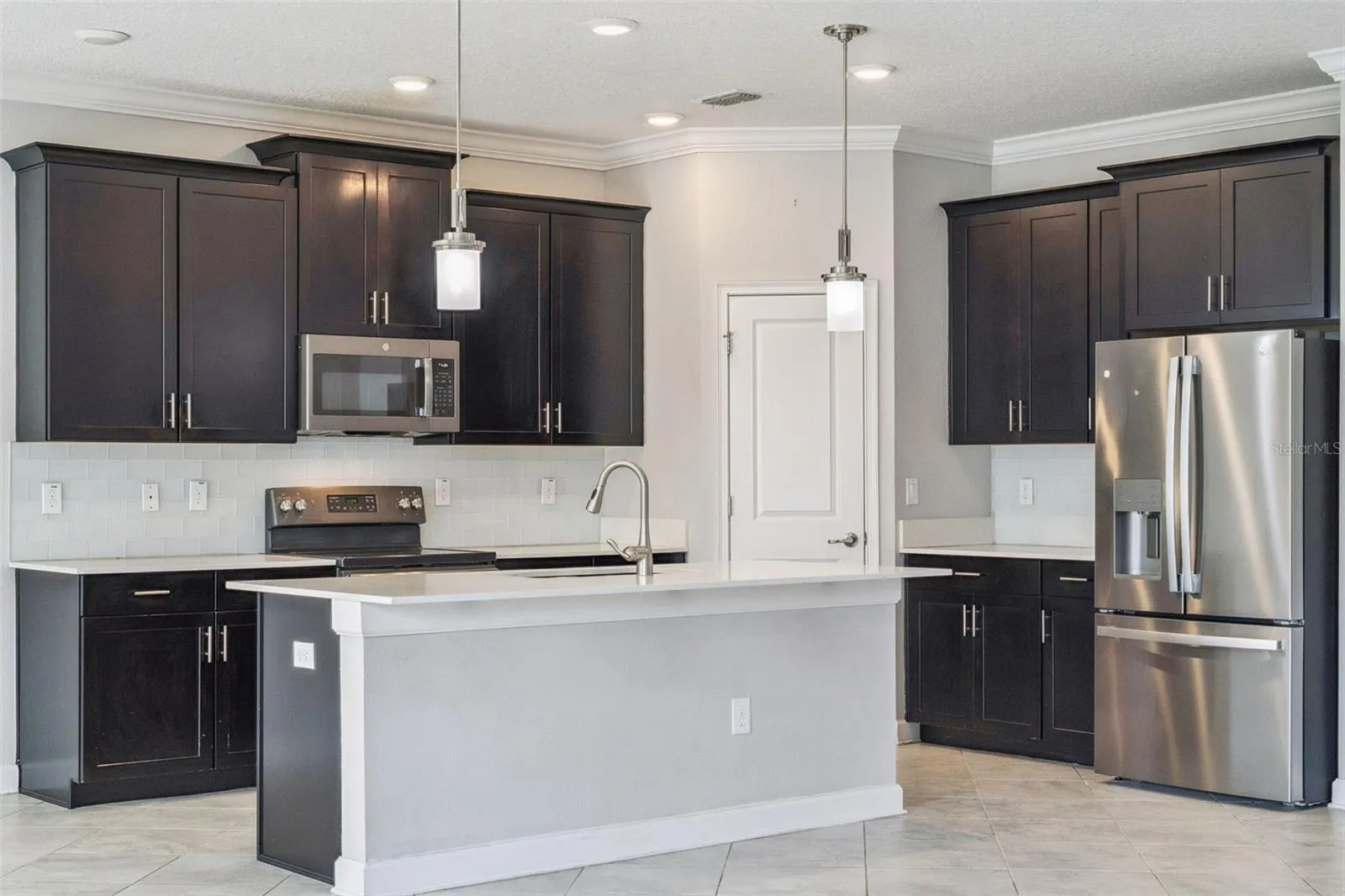 well appointed open kitchen