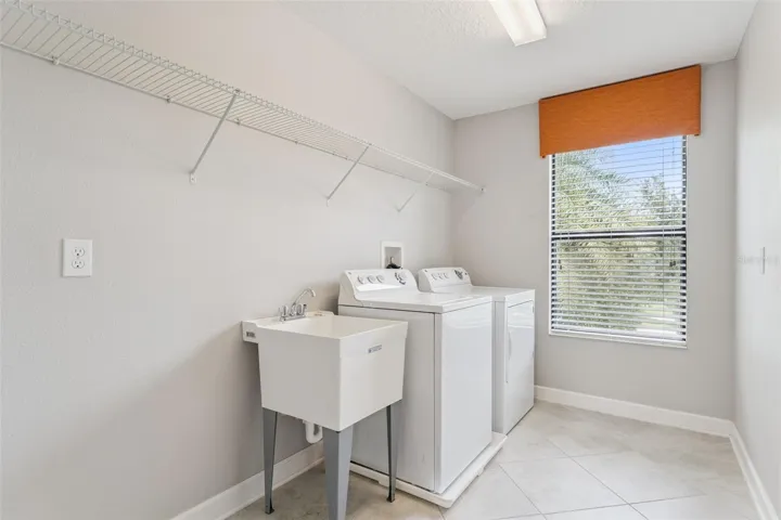 Laundry is upstairs with direct access to owners suite too