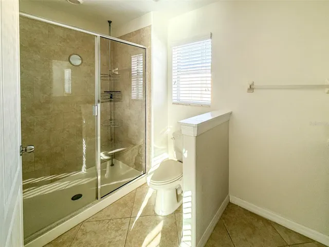 Walk in shower