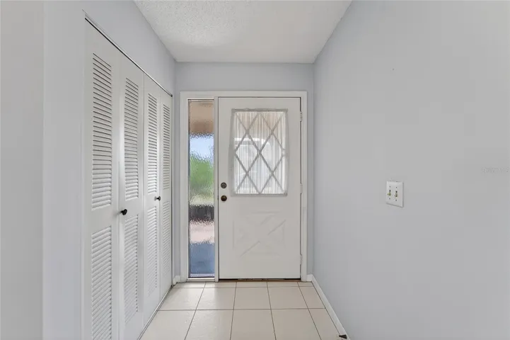 welcoming foyer