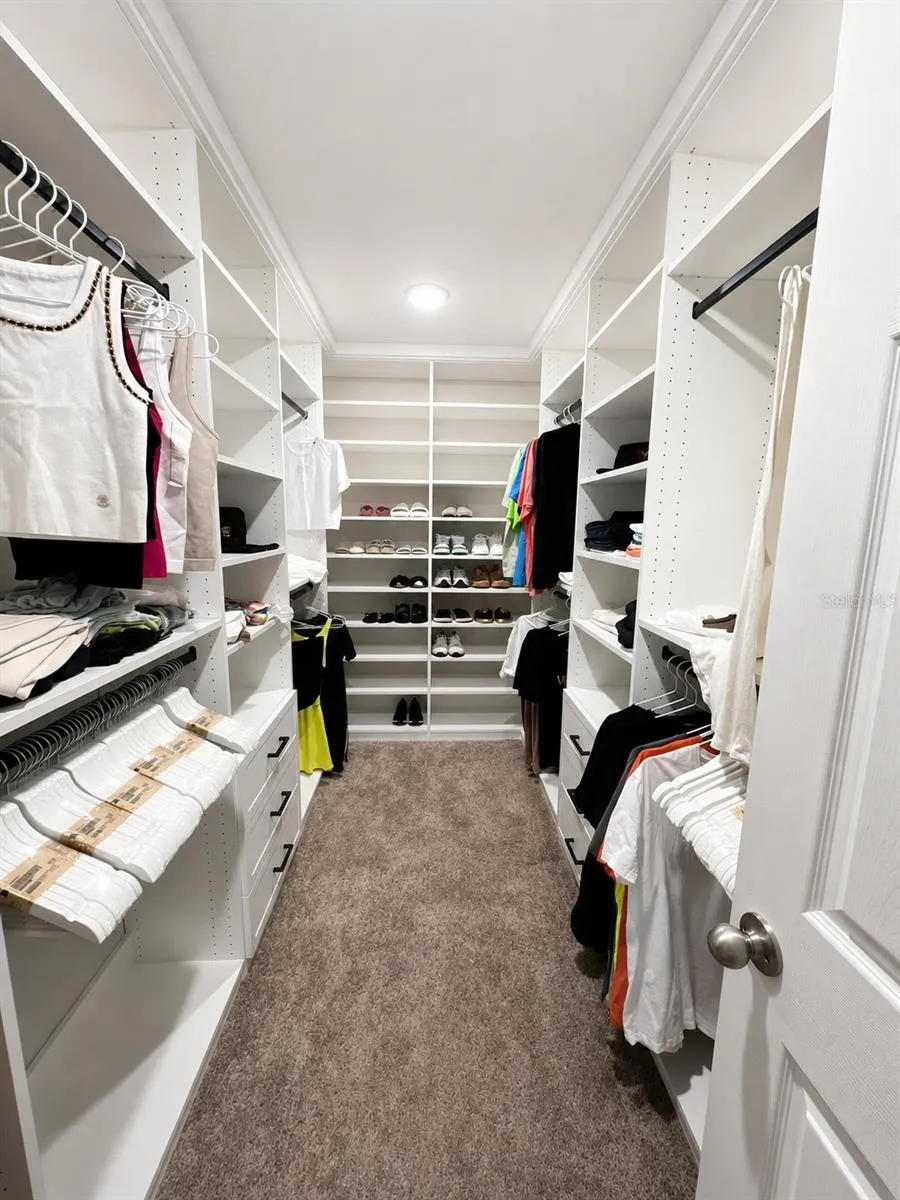 Master Walk-in Closet
