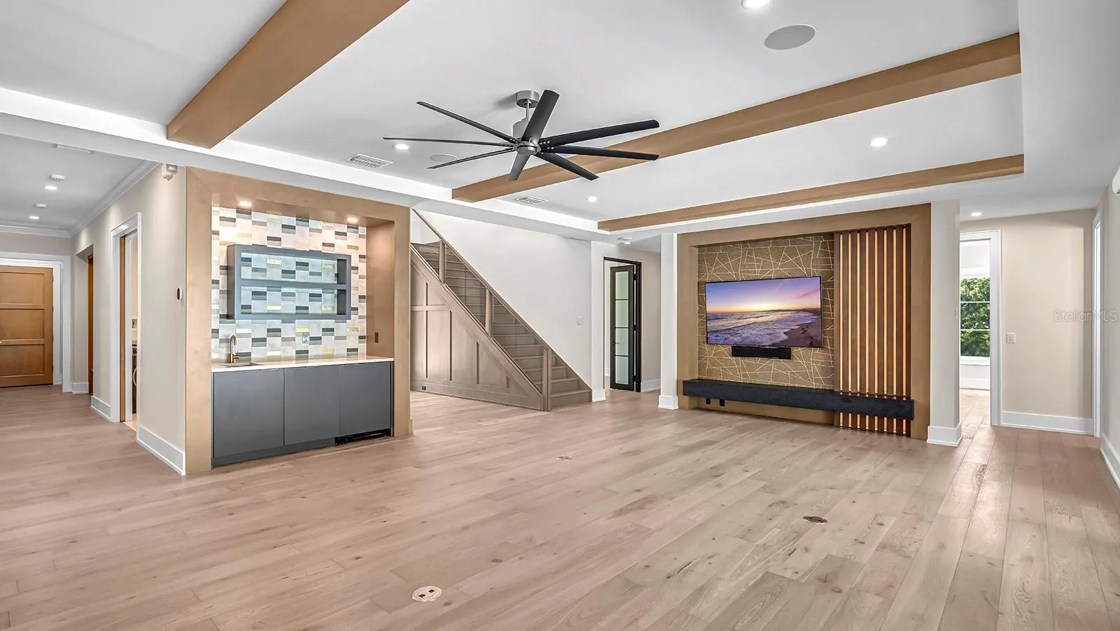Great Room with Wet Bar