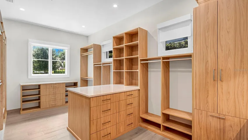 Primary Walk-in Closet
