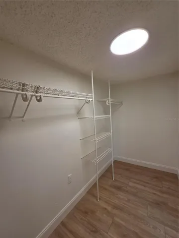 Huge walk in closet!