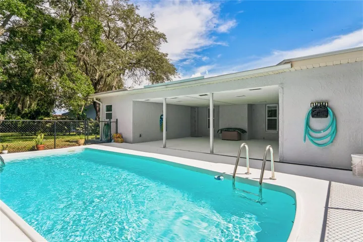 Built-In Fiberglass Pool